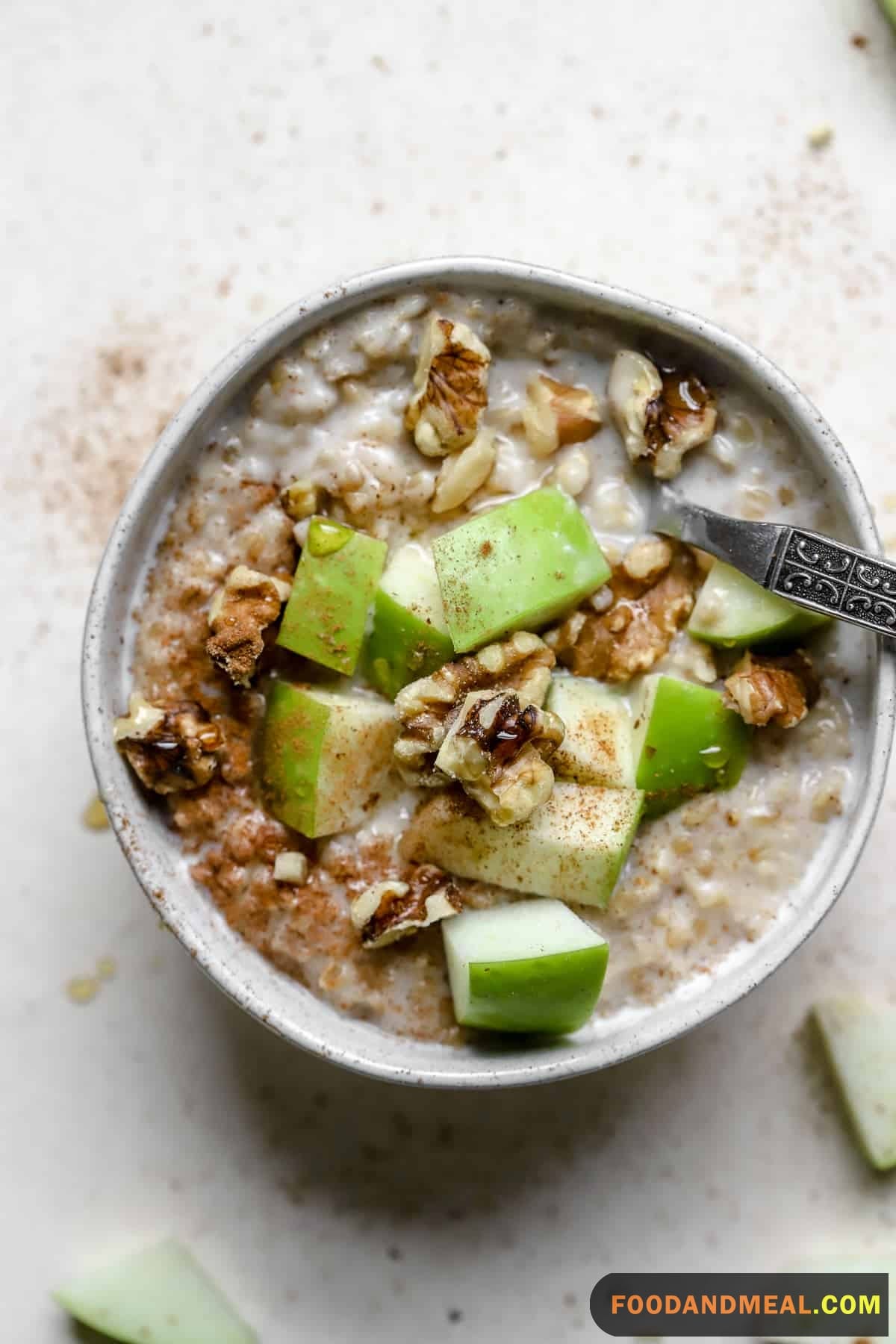 Apple Steel Cut Oats