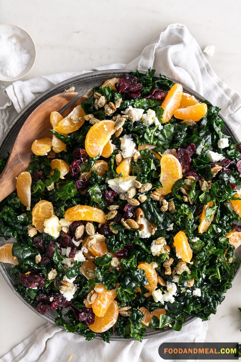 Black Kale Salad.