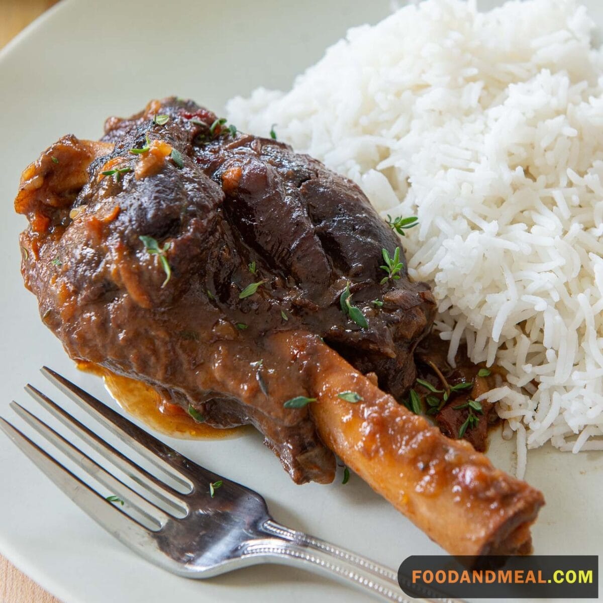 Braised Lamb Shanks