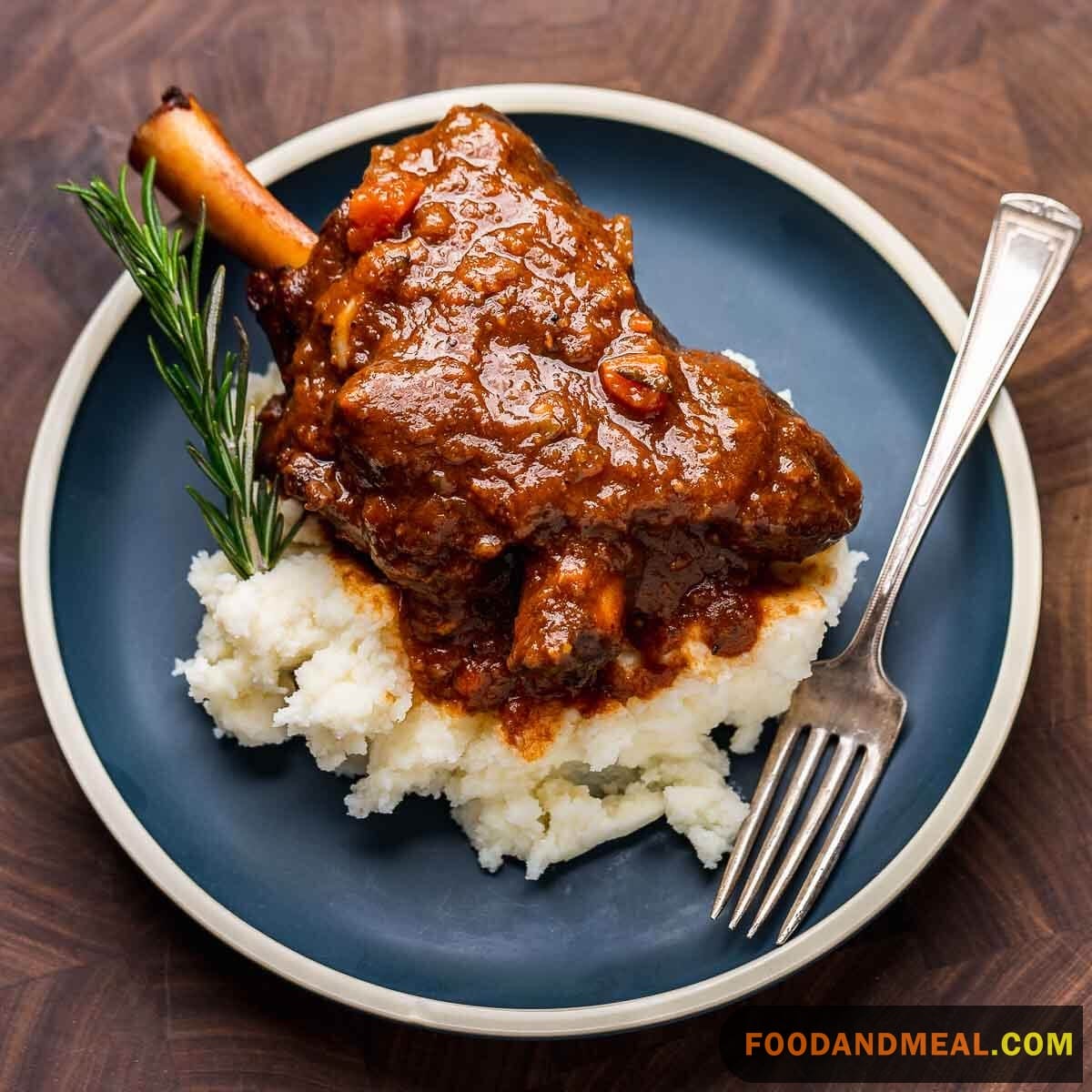 How to cook Braised Lamb Shanks in oven 330 degrees 6 Braised Lamb Shanks