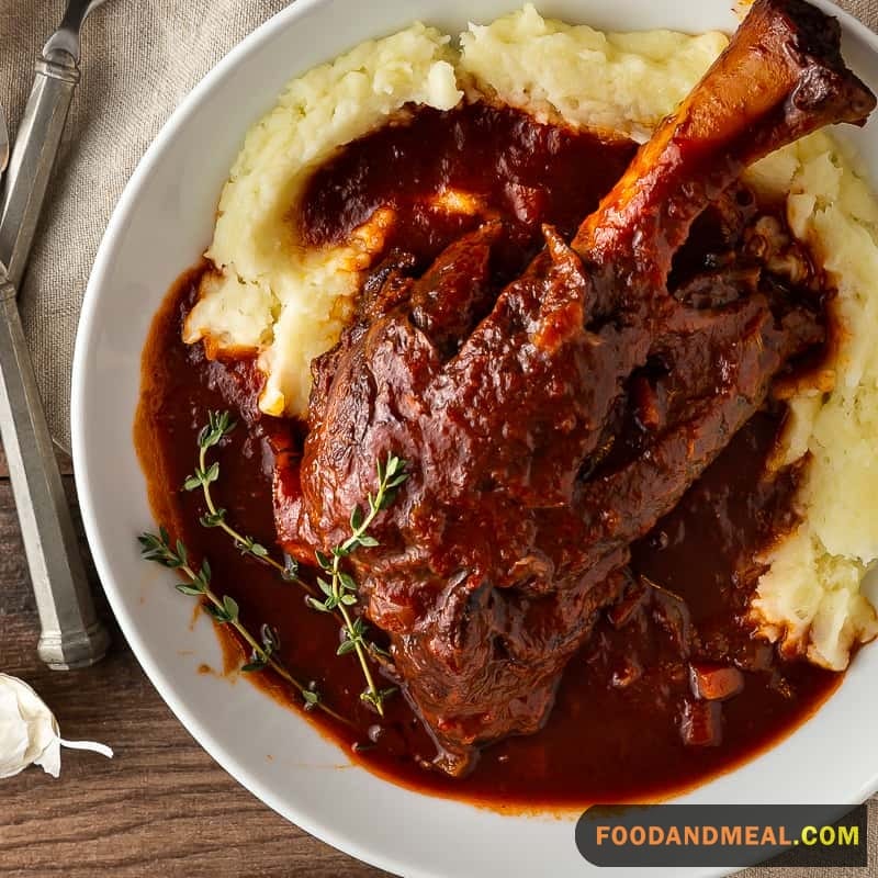 How to cook Braised Lamb Shanks in oven 330 degrees 7 Braised Lamb Shanks