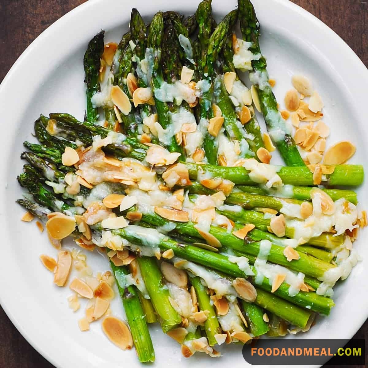 Asparagus and Almond Salad.