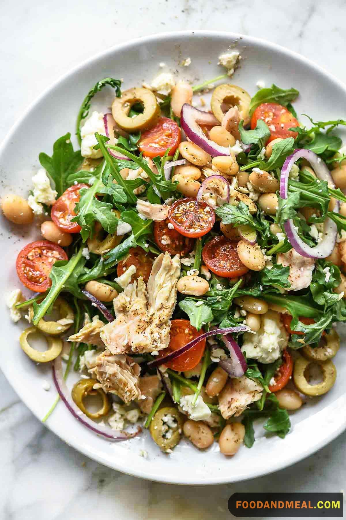 Tuna And White Bean Salad.