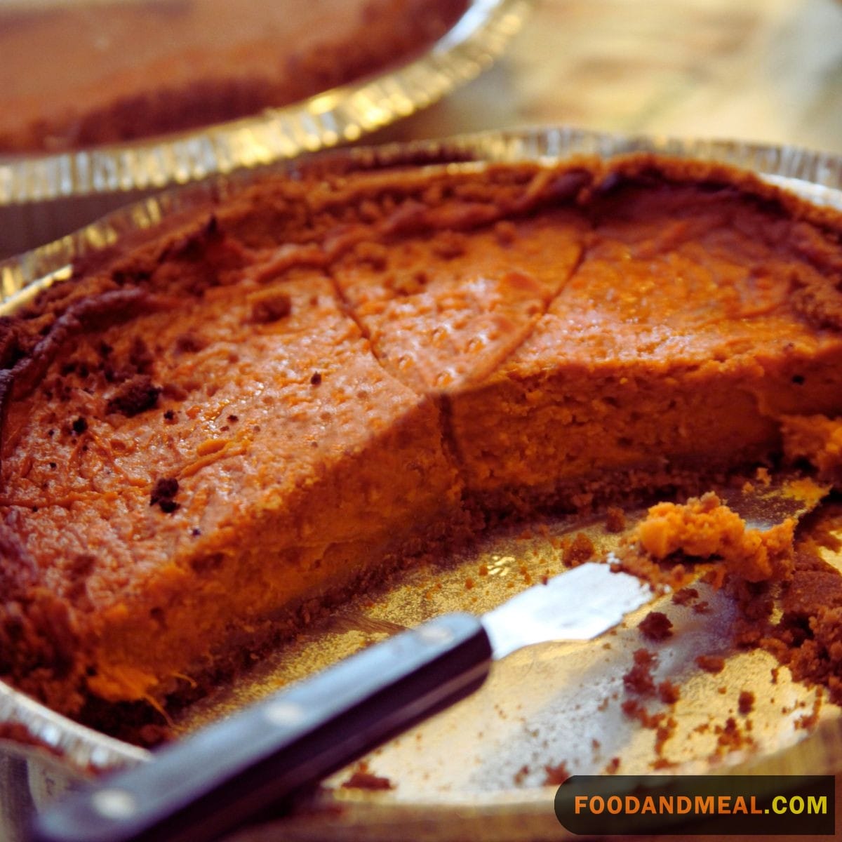 Crustless Sweet Potato Pie