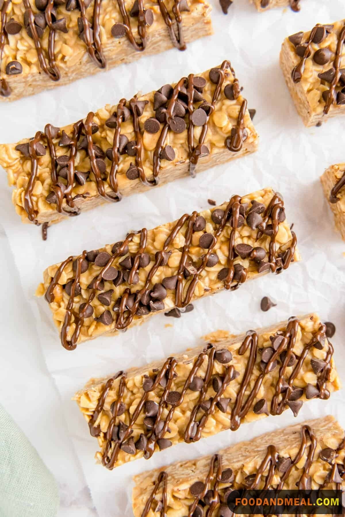 Chocolate Chip Walnut Granola Bars