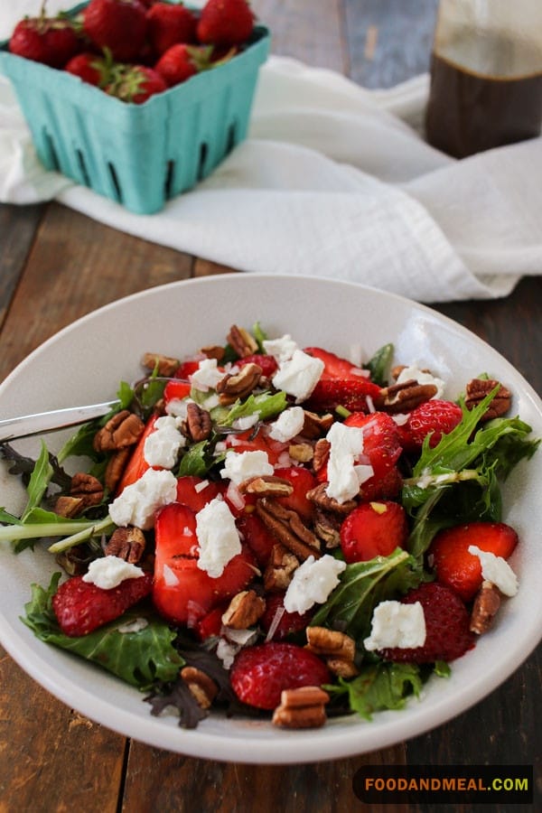 Easy-To-Cook Strawberry With Maple And Balsamic Vinaigrette 1 Strawberry And Maple Balsamic Vinaigrette