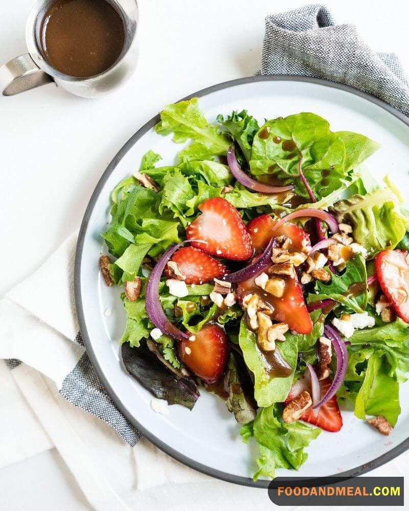 Easy-To-Cook Strawberry With Maple And Balsamic Vinaigrette 6 Strawberry And Maple Balsamic Vinaigrette