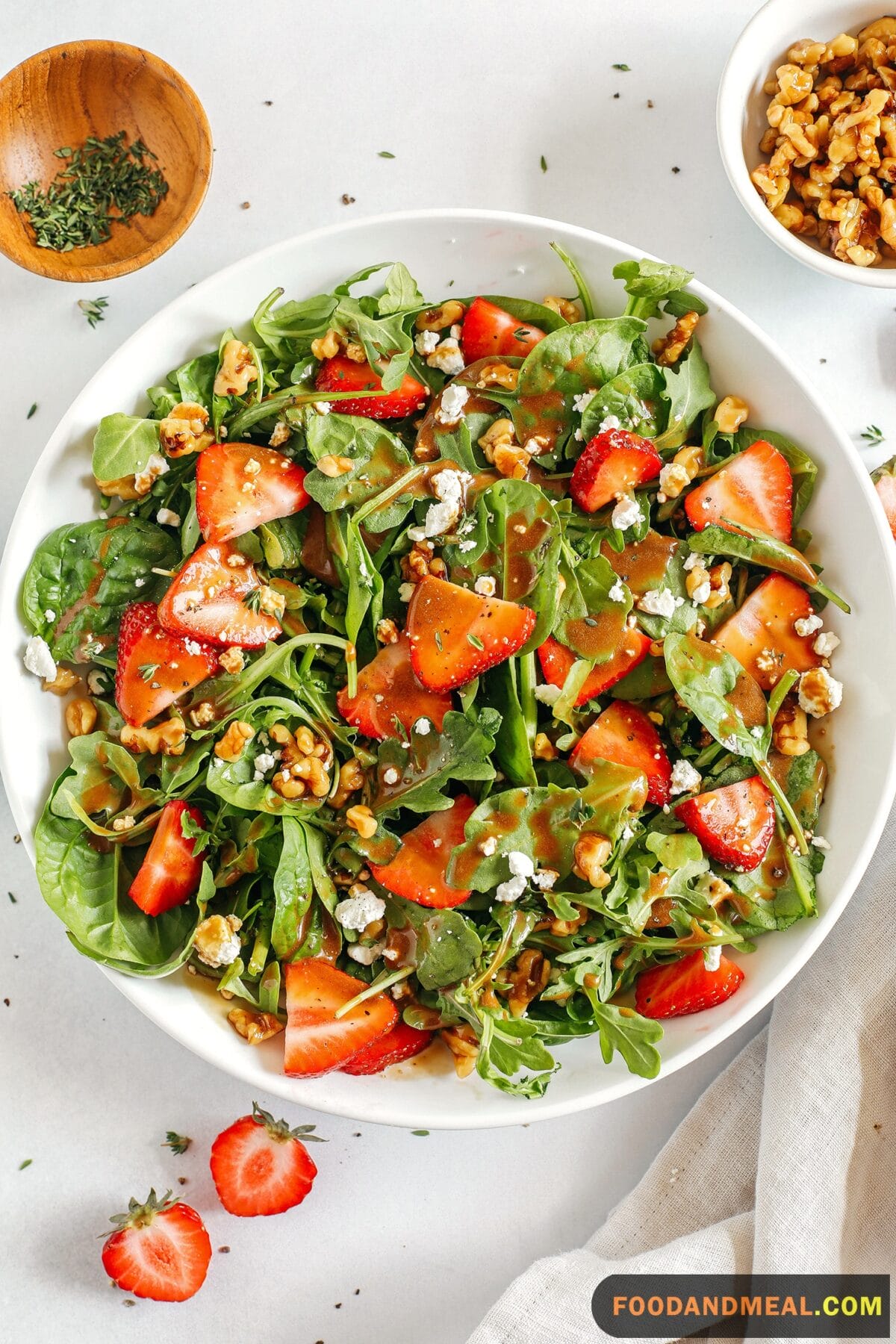 Strawberry And Maple Balsamic Vinaigrette