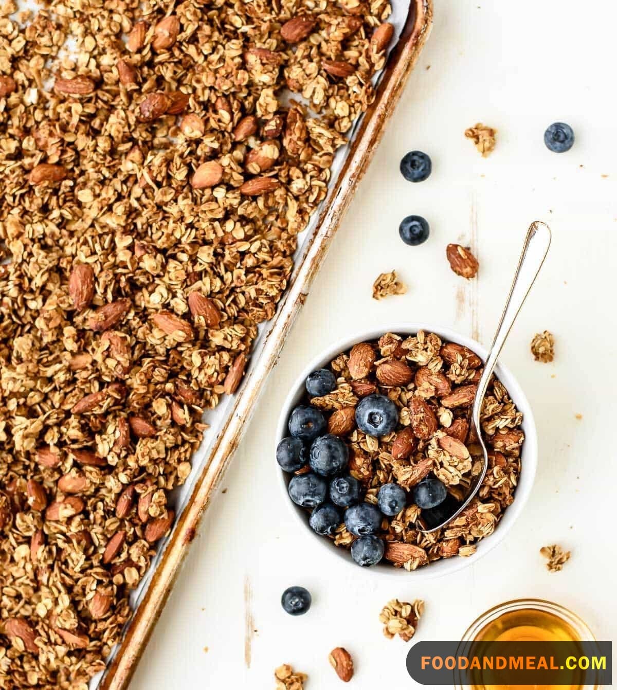 Almond Honey Quinoa Granola