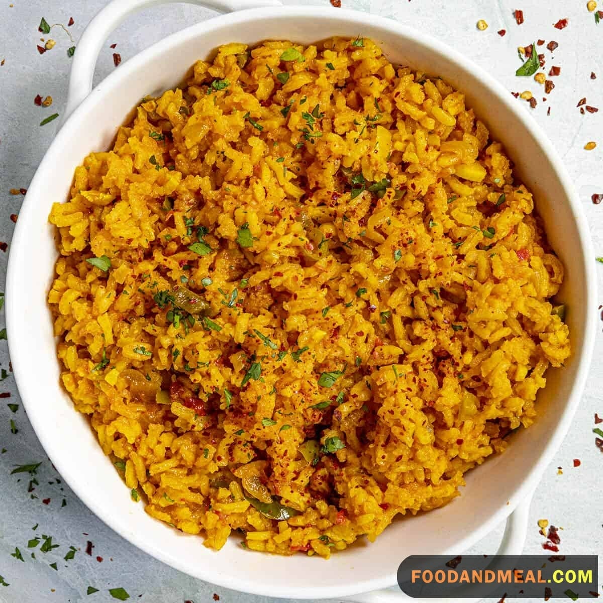 Veggie Yellow Rice