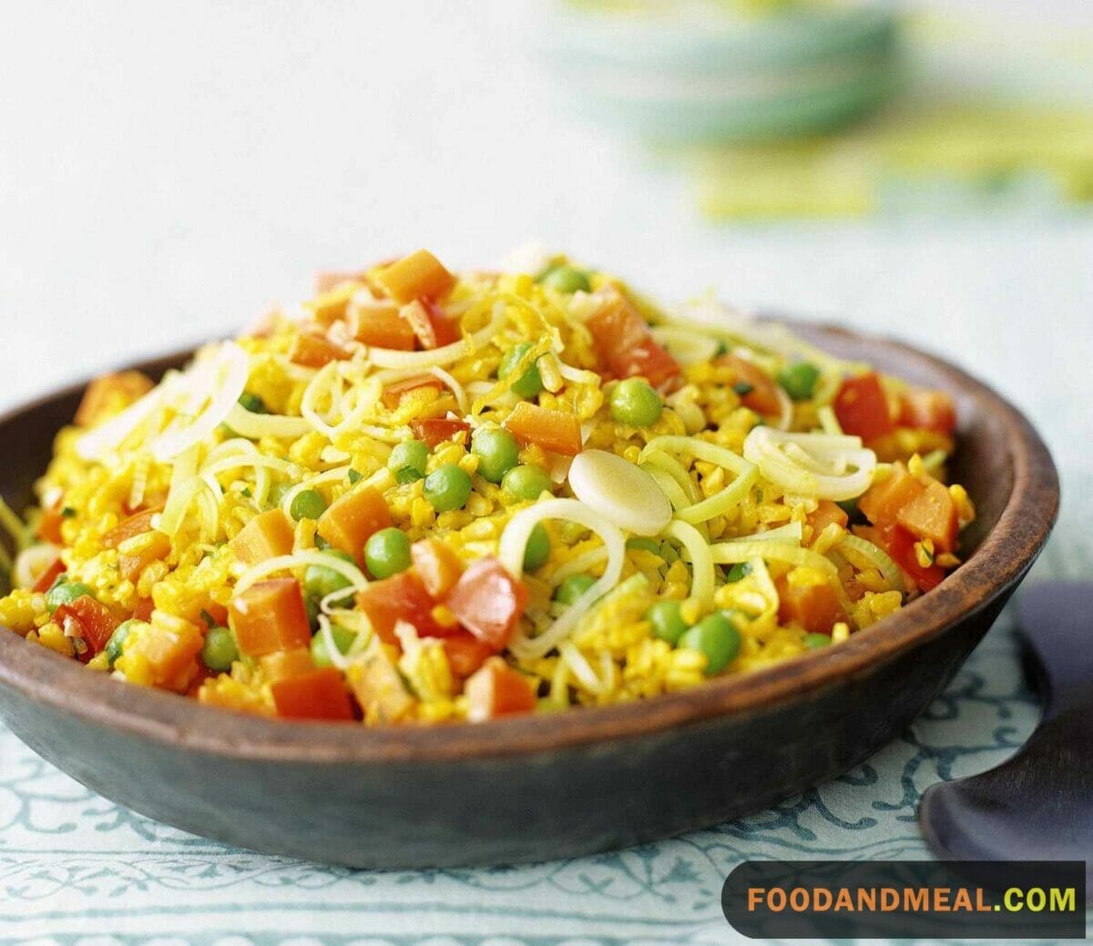 Veggie Yellow Rice