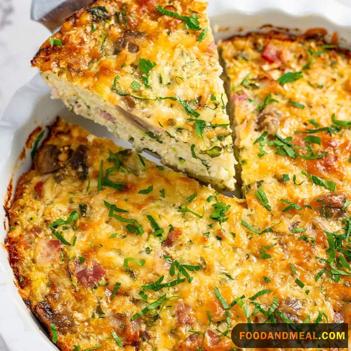 Cauliflower Quiche