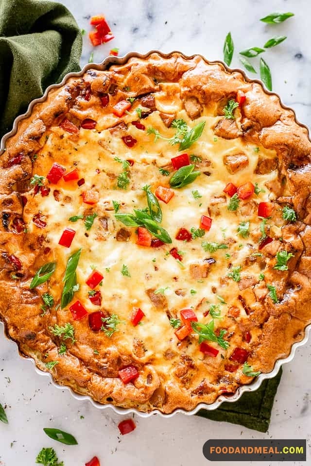 Cauliflower Quiche