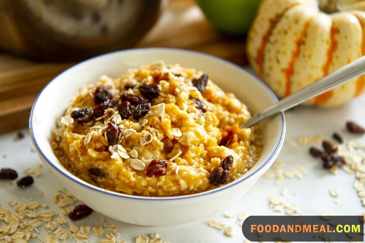 Pumpkin Oatmeal