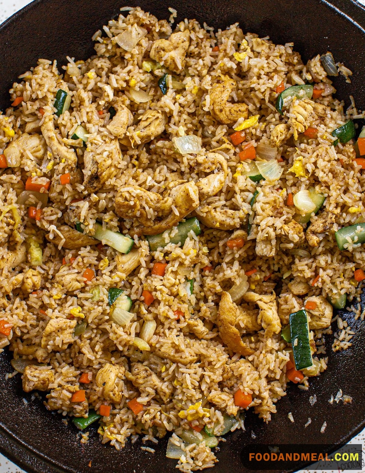 Hibachi Chicken and Fried Rice