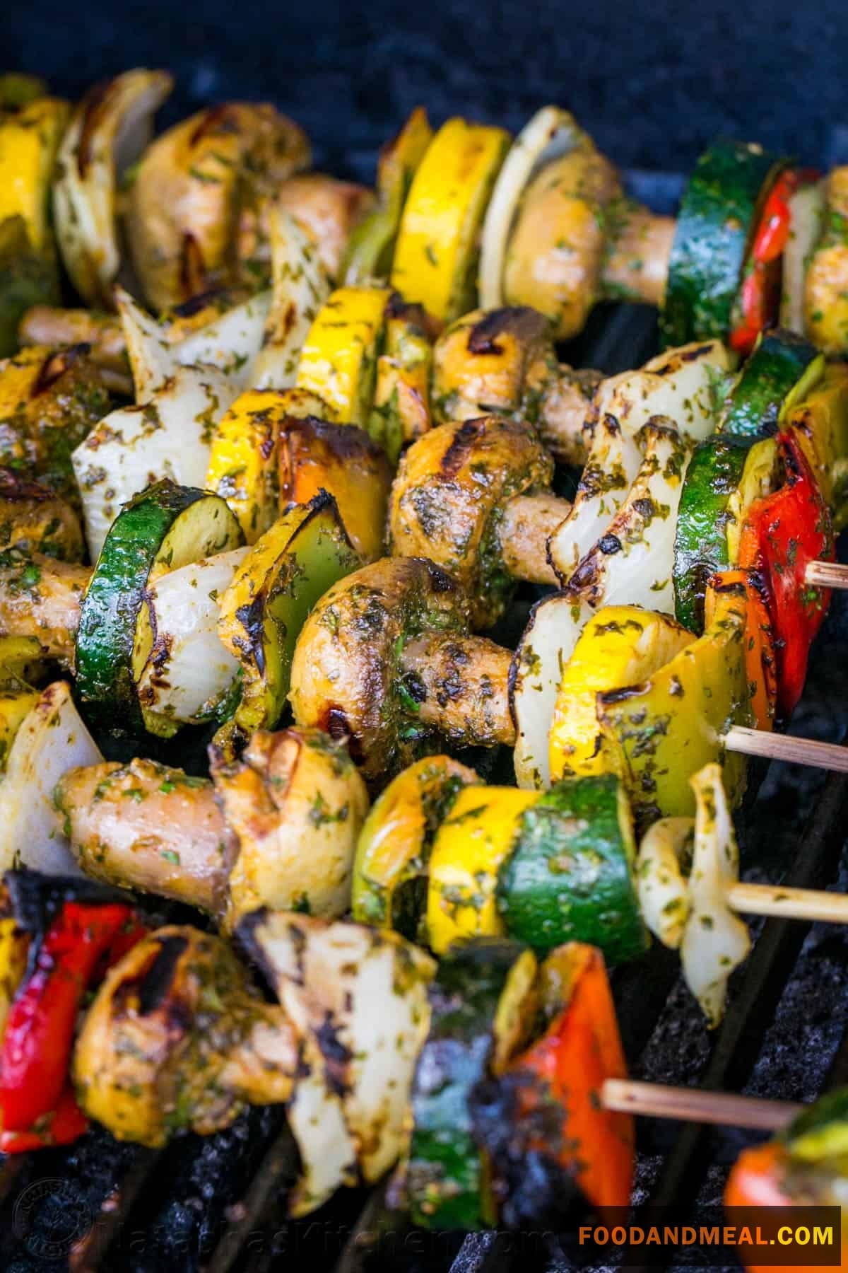 Mediterranean Veggie Skewers