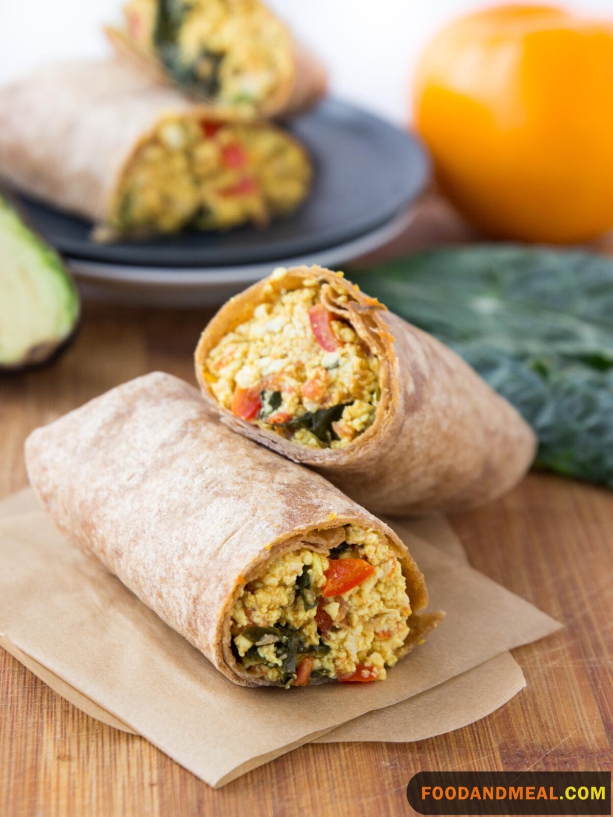 Veggie Burrito With Tofu