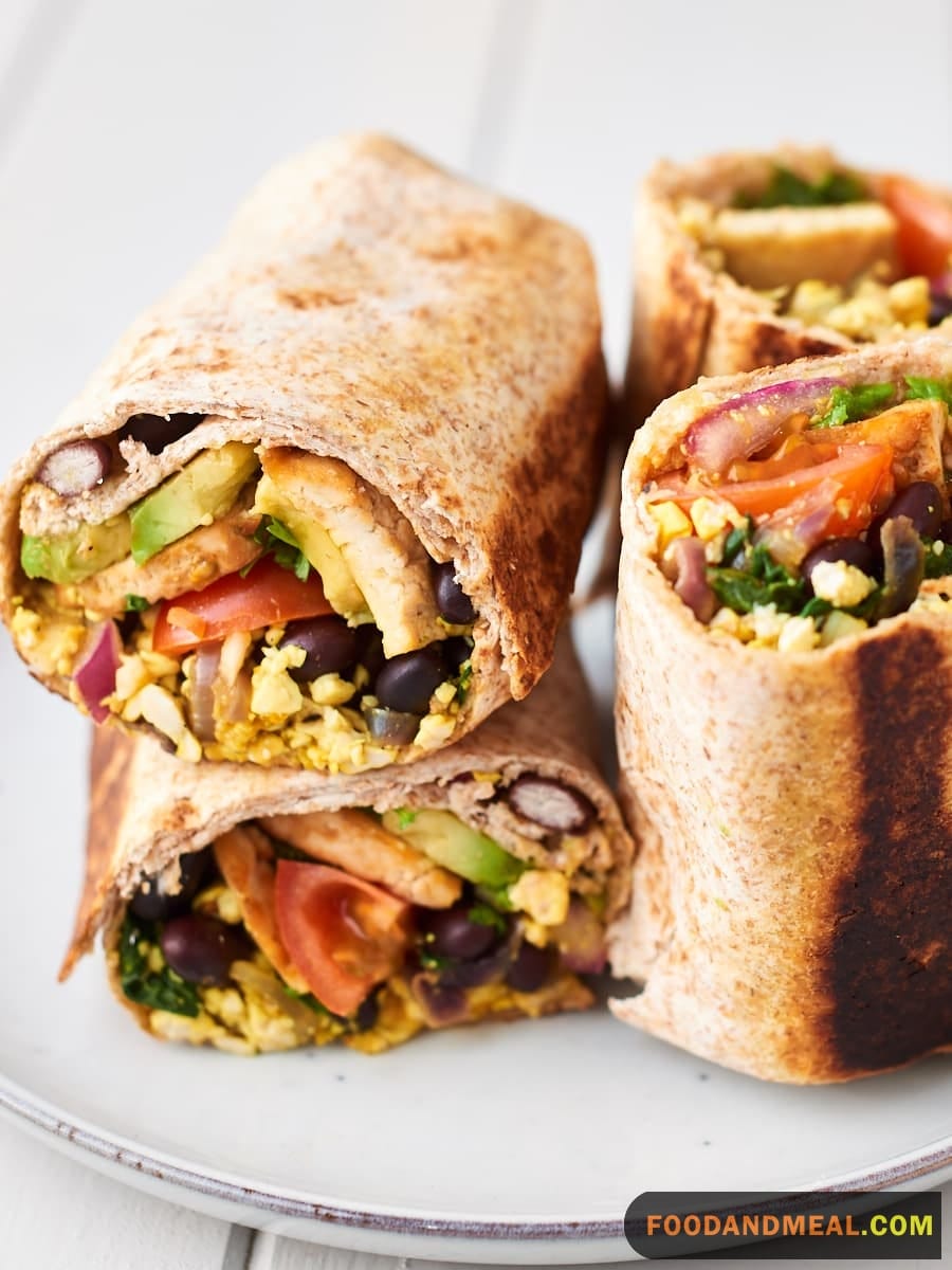 &Quot;Veggie Burrito With Tofu