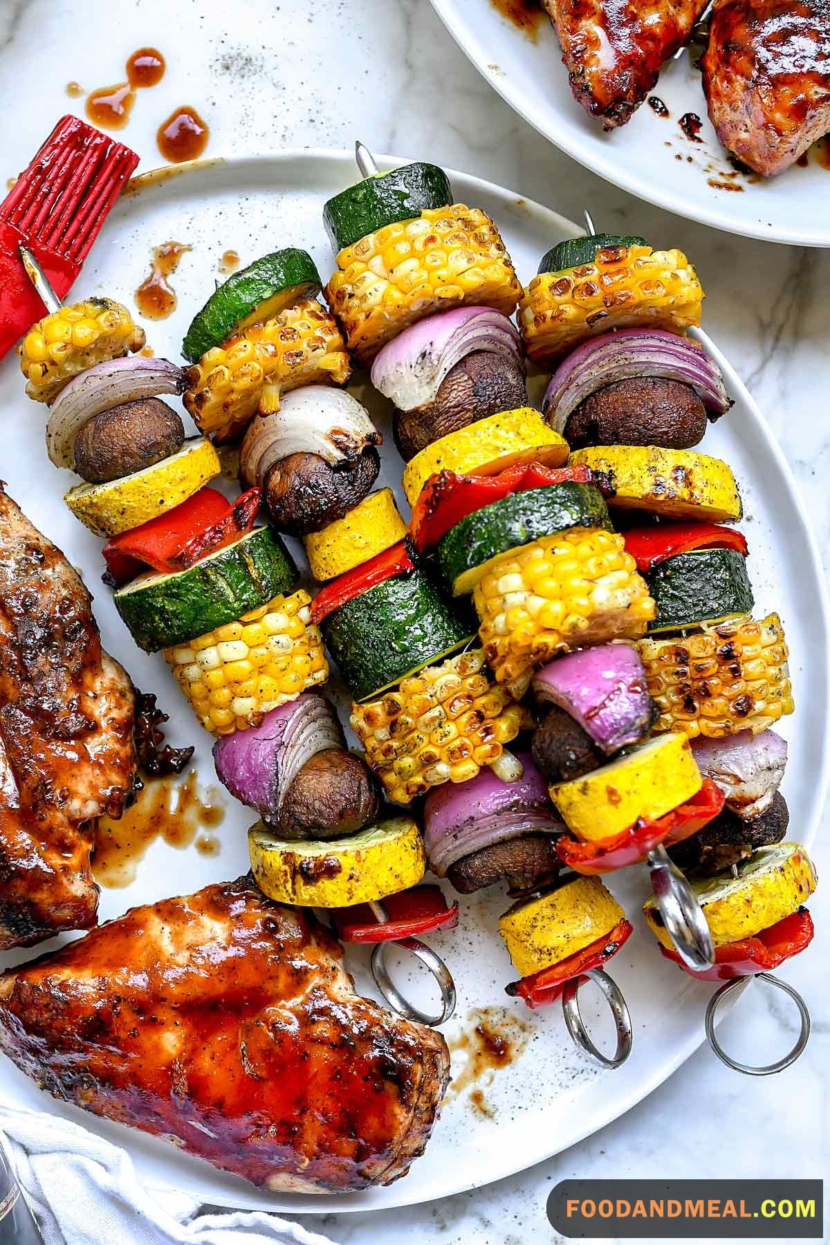 Mediterranean Vegetable Skewers