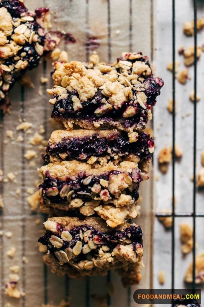 Blueberry Crumb Bars 