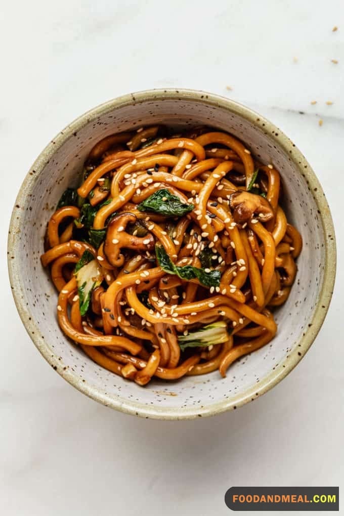 How To Make Yaki Udon At Home