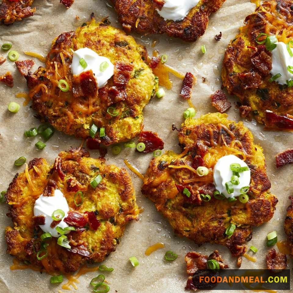 Rainbow Vegetable Fritters