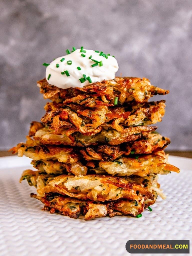 Rainbow Vegetable Fritters