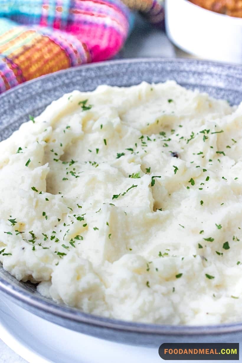 Wasabi Style Mashed Potatoes.