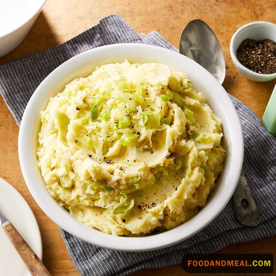 Wasabi Style Mashed Potatoes.