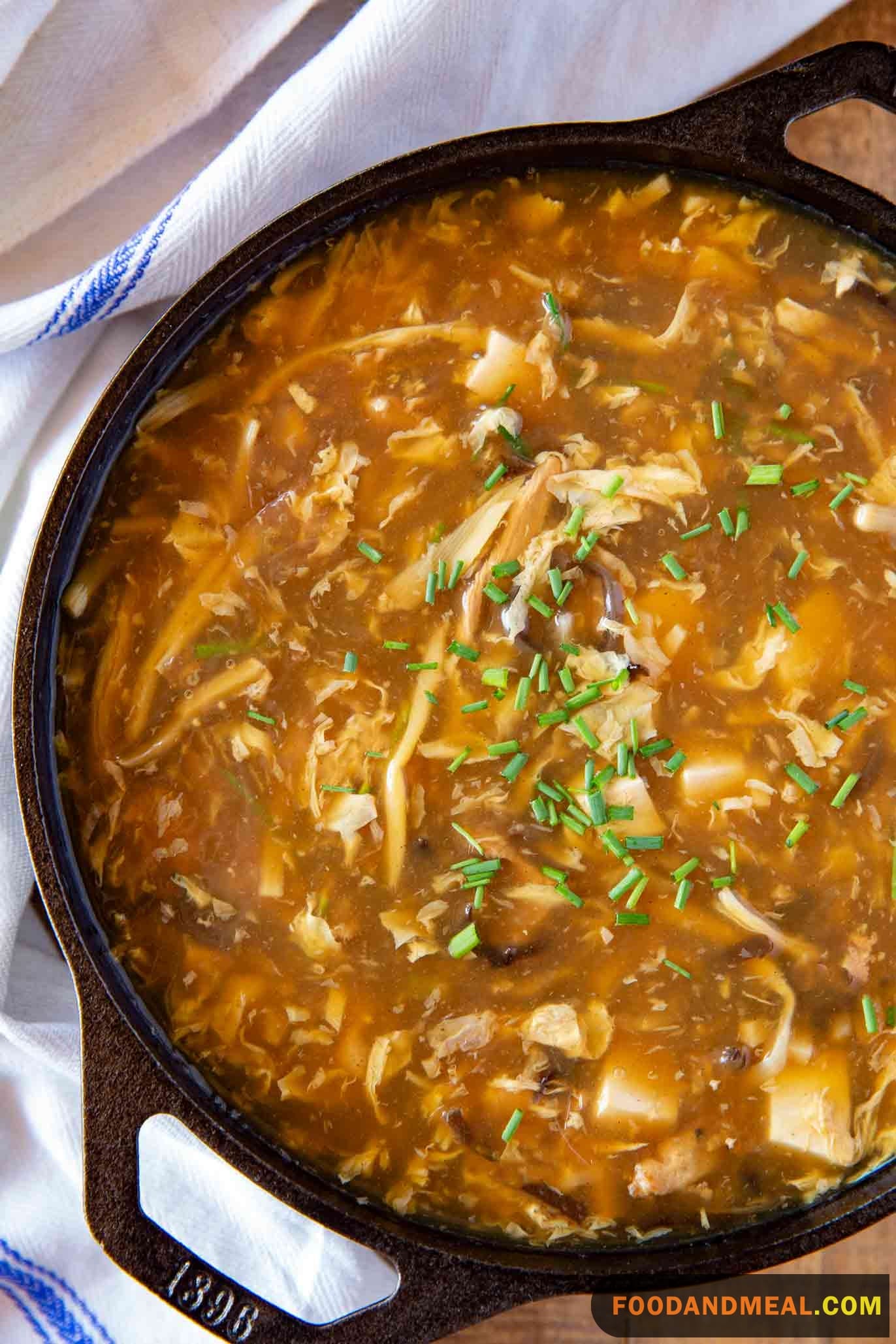 Classic Sour And Hot Soup - Easy Chinese Food Recipes 1 Classic Sour And Hot Soup