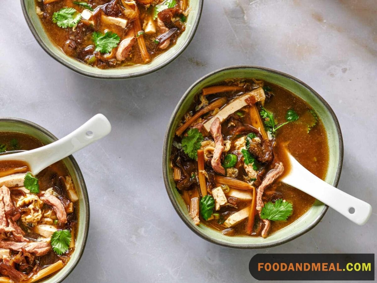 Classic Sour And Hot Soup - Easy Chinese Food Recipes 7 Classic Sour And Hot Soup