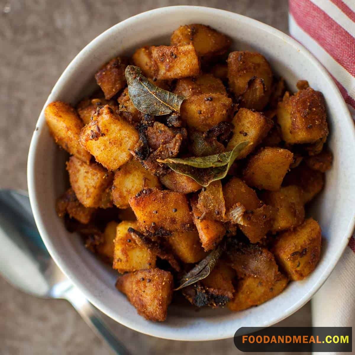 Ugandan Curried Potatoes