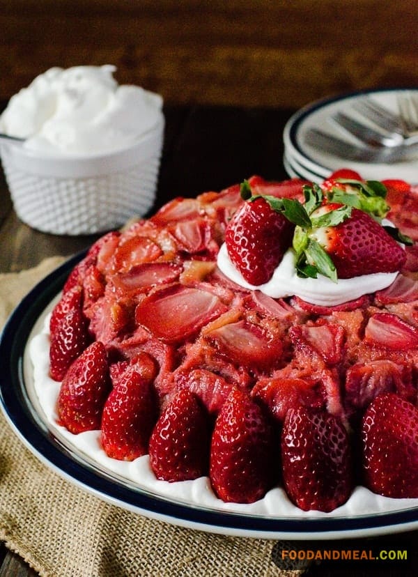 Strawberry Upside Down Cake