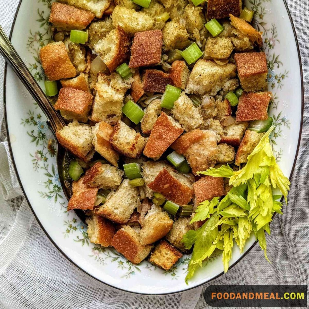 Bread And Celery Stuffing.