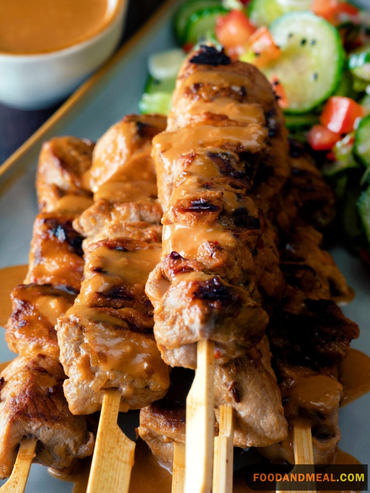  Peanut Brittle Pork Satay Smothered