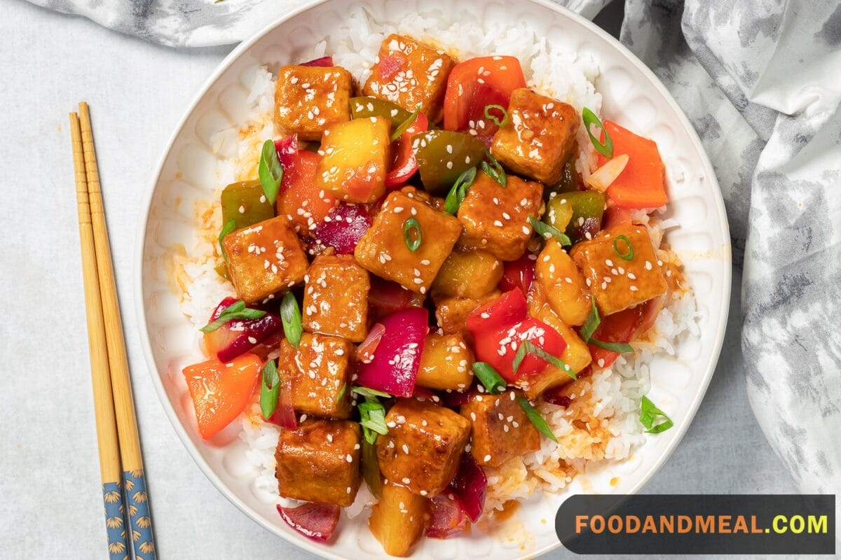 Sweet And Sour Tofu