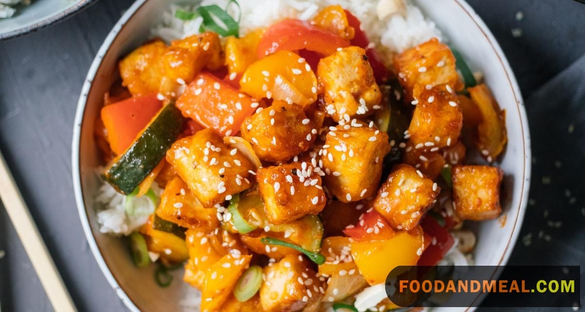 Sweet And Sour Tofu