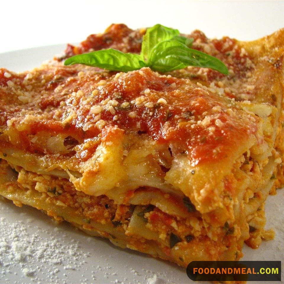 Tofu Lasagna: A Delectable Twist On A Classic 1 Tofu Lasagna