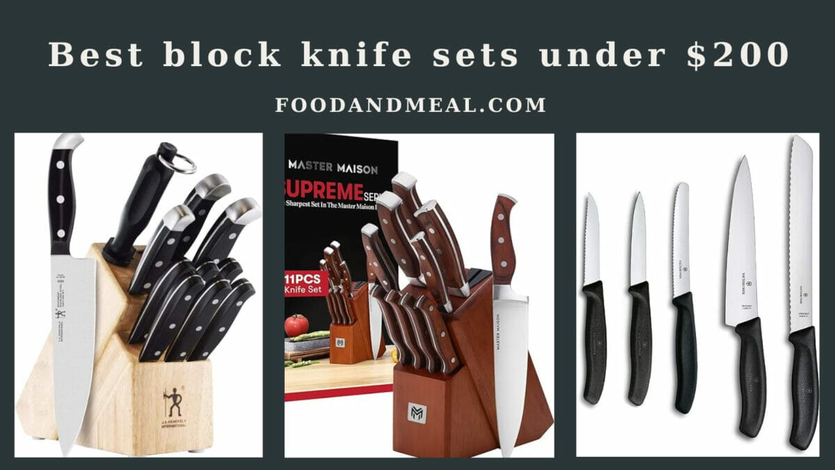 Best Block Knife Sets Under $200