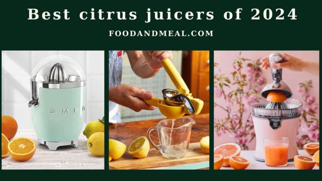 Best Citrus Juicers Of 2024