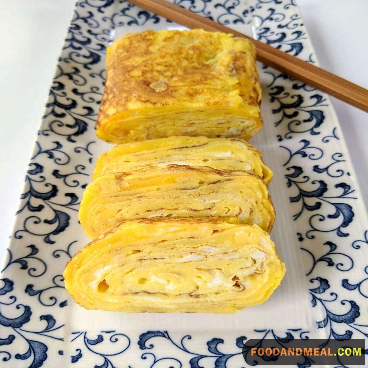 How To Make Tamagoyaki - Japanese Egg Omelets 13
