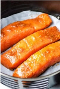 Teriyaki Salmon Recipe in the Air Fryer and more! 11