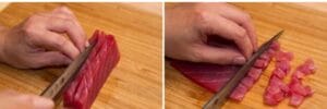 How To Make Spicy Tuna Dragon Roll - Easy Japanese Maki Recipe 5