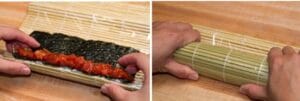 How To Make Spicy Tuna Dragon Roll - Easy Japanese Maki Recipe 9