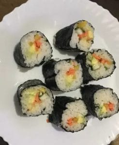 How To Make Vegetable Maki Roll At Home 6