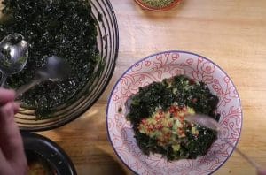How To Make Japanese Seaweed Salad - Wakame Salad 6