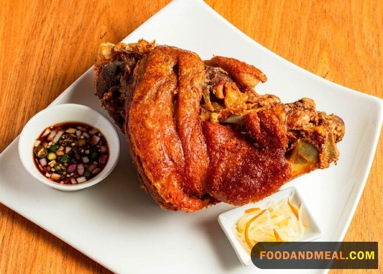 Explore The Philippines Through Food Bulacan Crispy Pata 5