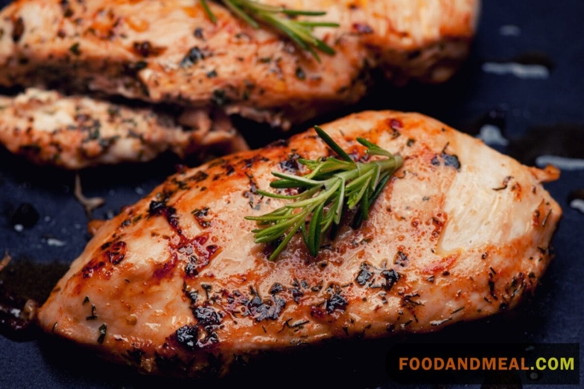  Grilled Chicken Breast &Amp; Rosemary 