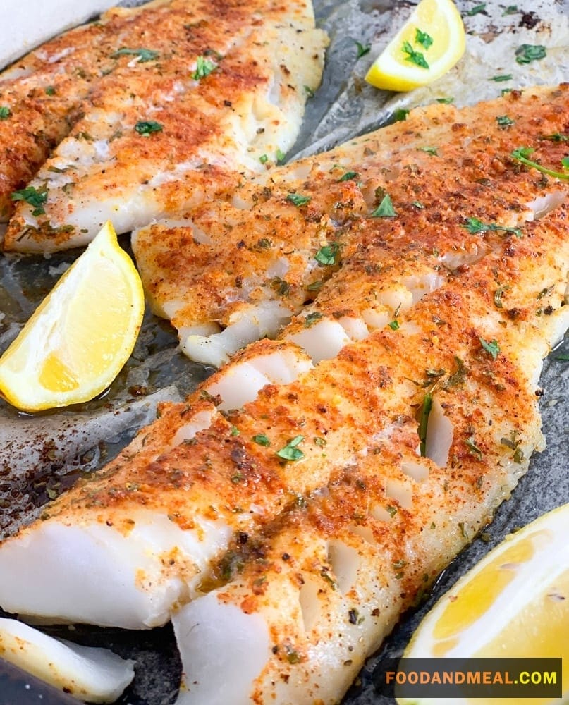  Spicy Baked Cod