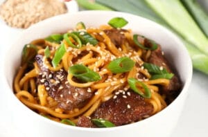 Beef Teriyaki Noodles Recipe - A Chef's Creation 7
